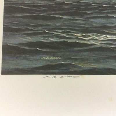 6390 Two Signed and Numbered Prints by D. Lockhart & R Dance