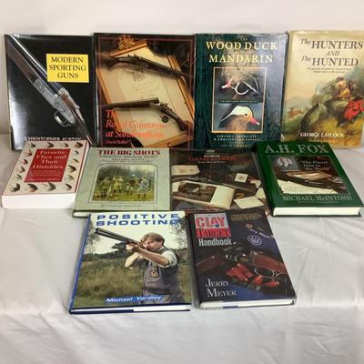 Lot. 6396. Assortment of 10 Hardback Outdoor Sporting Goods Books