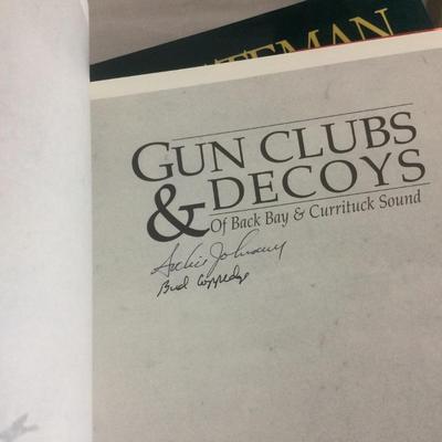 6403 Set of Robert Bateman Books, Signed Gun Club, & Field Guide