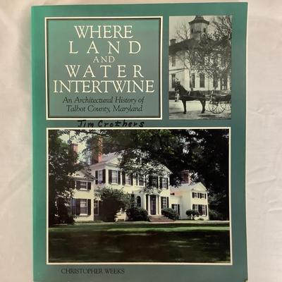 Lot.6406. Assortment of Local Chesapeake Bay Books, 5 signed