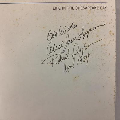Lot.6406. Assortment of Local Chesapeake Bay Books, 5 signed