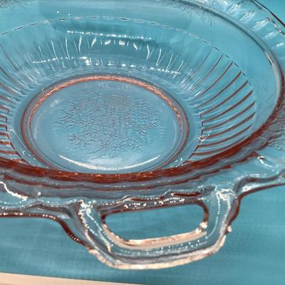 Anchor Hocking Depression glass bowl pink