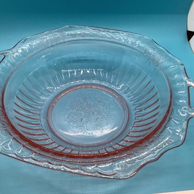 Anchor Hocking Depression glass bowl pink