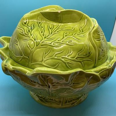 Holland Mold ceramic cabbage/lettuce