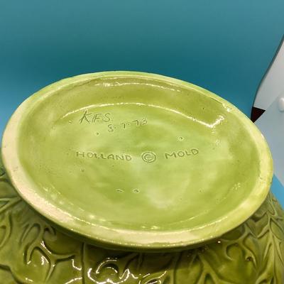 Holland Mold ceramic cabbage/lettuce