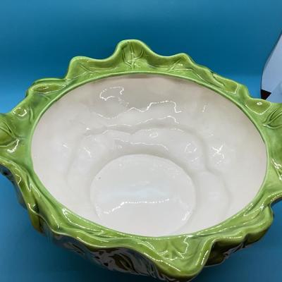 Holland Mold ceramic cabbage/lettuce