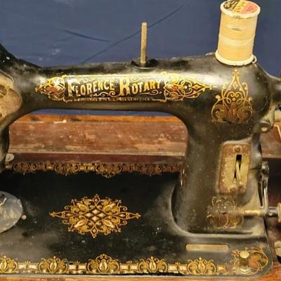 Florence Rotary Sewing Cabinet
