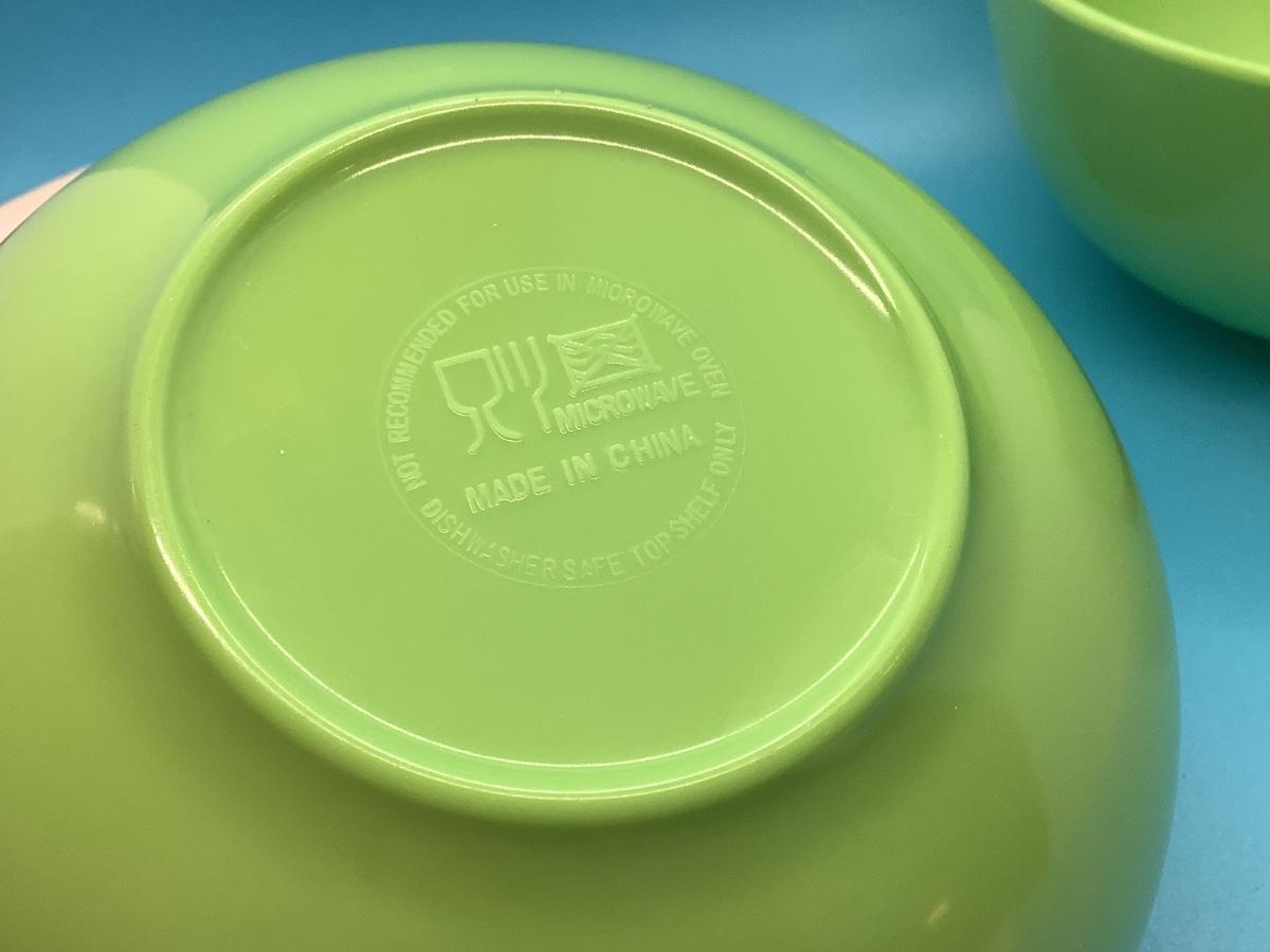 KIC Brushes Earthenware fish bowl 2 green