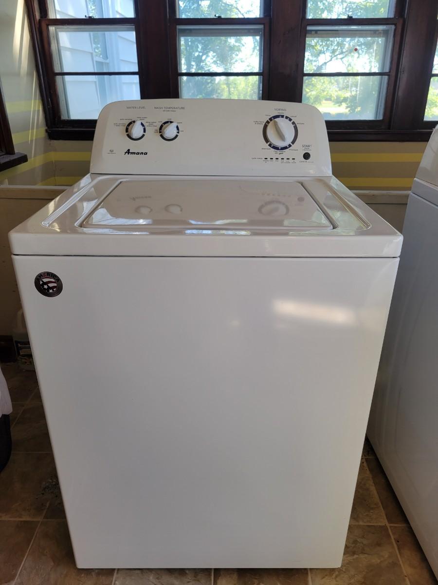 Amana Washing Machine.