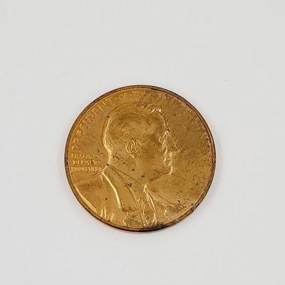 FRANKLIN D. ROOSEVELT FOR COUNTRY & HUMANITY COMMEMORATIVE MEDAL