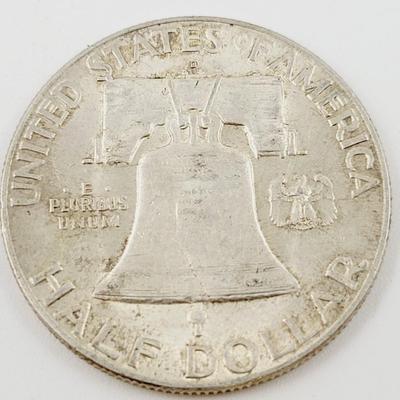 1948D BENJAMIN FRANKLIN 1/2 DOLLAR