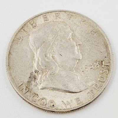 1948D BENJAMIN FRANKLIN 1/2 DOLLAR