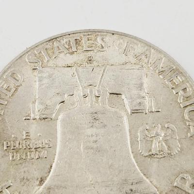 1948D BENJAMIN FRANKLIN 1/2 DOLLAR