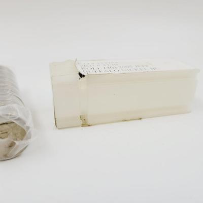 2005 ROLL OF 40 JEFFERSON BUFFALO NICKELS