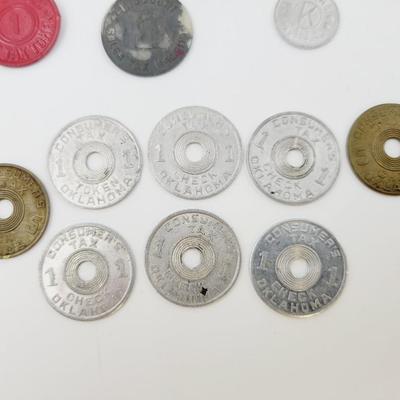 VINTAGE TAX TOKENS - MULTIPLE STATES