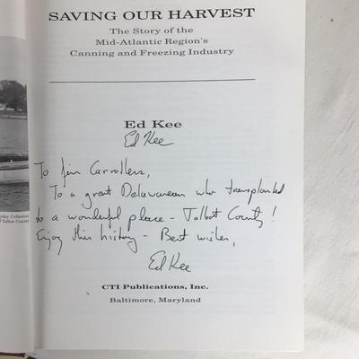 Lot. 6411. Assortment of Signed Local Books