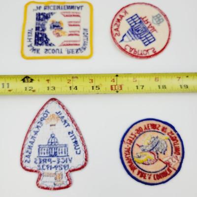 VINTAGE BOY SCOUTS - TOPEKA JAYHAWK PATCHES