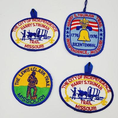 VINTAGE BOY SCOUTS - INDEPENDENCE MO COLLECTABLE PATCHES