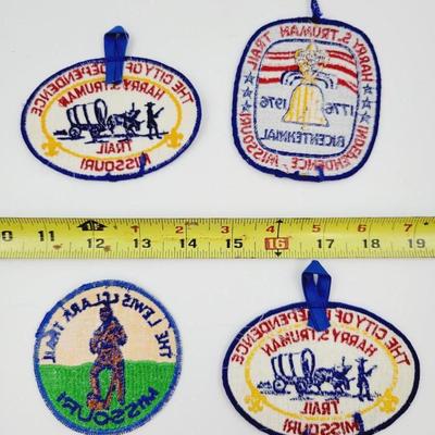 VINTAGE BOY SCOUTS - INDEPENDENCE MO COLLECTABLE PATCHES