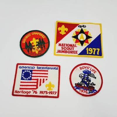 VINTAGE BOY SCOUT JAMBOREE COLLECTORS PATCHES