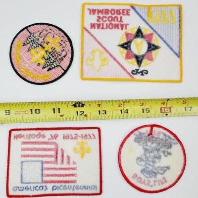 VINTAGE BOY SCOUT JAMBOREE COLLECTORS PATCHES