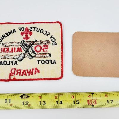 VINTAGE BOY SCOUTS 50 MILER COLLECTORS PATCHES