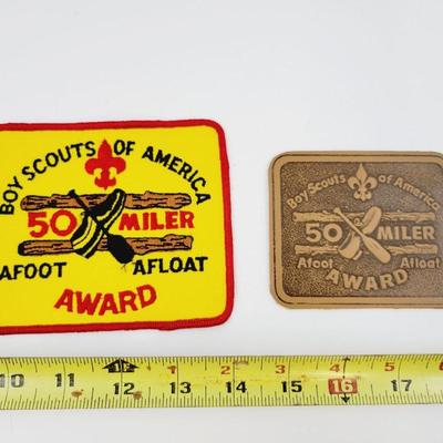 VINTAGE BOY SCOUTS 50 MILER COLLECTORS PATCHES