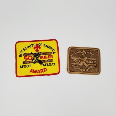VINTAGE BOY SCOUTS 50 MILER COLLECTORS PATCHES