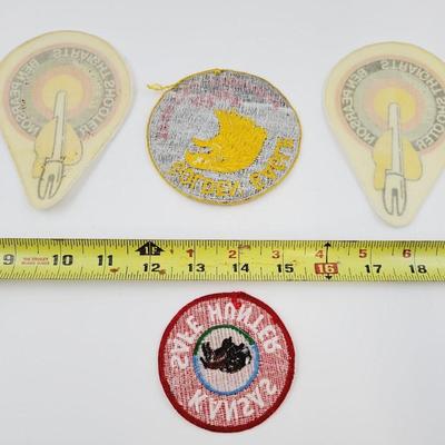 VINTAGE BOY SCOUT FIREARMS & HUNTER SAFETY COLLECTORS PATCHES
