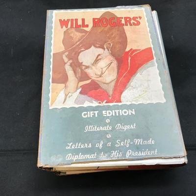 WILL ROGERS BOOKS