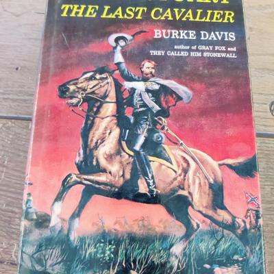 "JEB STUART THE LAST CAVALIER" BY BURKE DAVIS HARDBACK BOOK