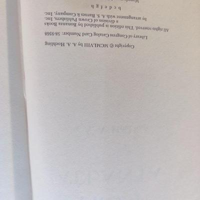 "LAST TRAIN FROM ATLANTA" BY A.A. HOEHLING HARDBACK BOOK