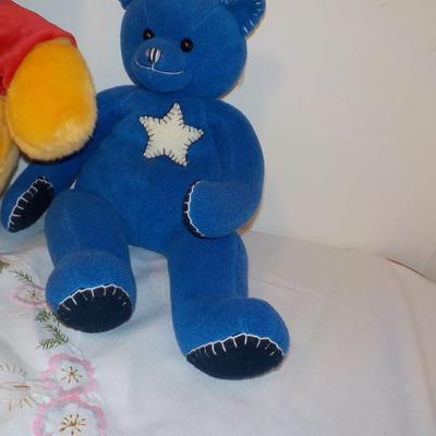 " Adorable Pooh from Vermont and Mr. Blue / LL. Bean.