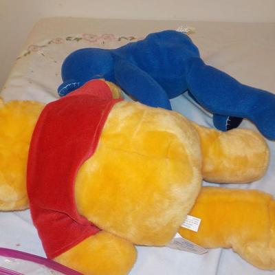 " Adorable Pooh from Vermont and Mr. Blue / LL. Bean.