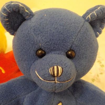 " Adorable Pooh from Vermont and Mr. Blue / LL. Bean.