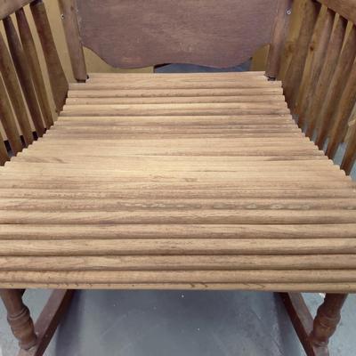 UNIQUE ANTIQUE ROCKING CHAIR