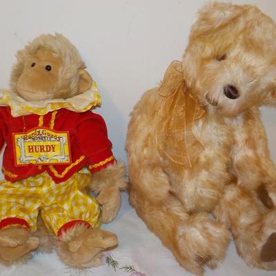 Hurdy and Rourke the cool animals.