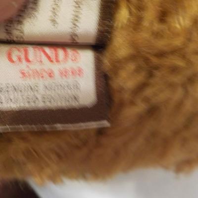 Gunds Genuine Mohair Bear and Gregory Jester.