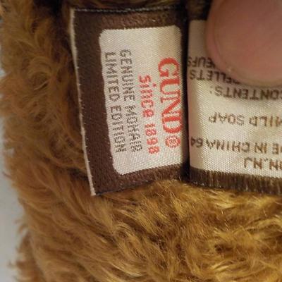 Gunds Genuine Mohair Bear and Gregory Jester.