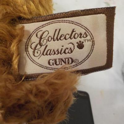 Gunds Genuine Mohair Bear and Gregory Jester.