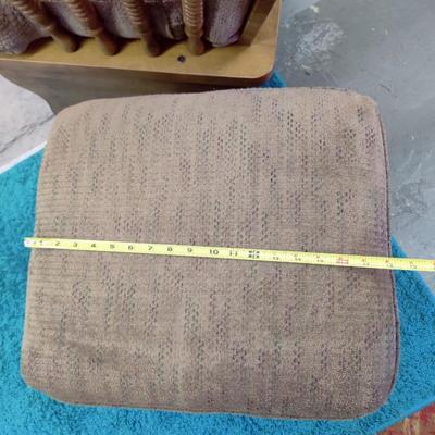 FABULOUS CUSHIONED GLIDER W/ OTTOMAN