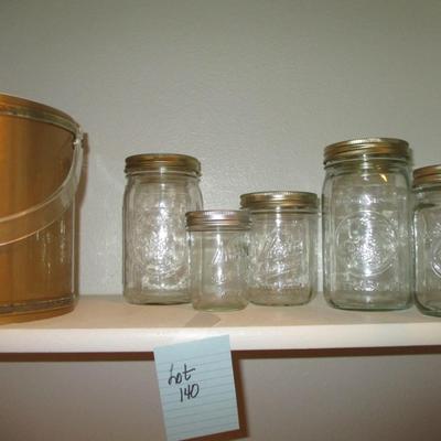 Ball Canning Jars/Ice Bucket