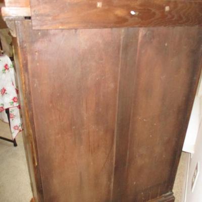 Oak Curio Cabinet