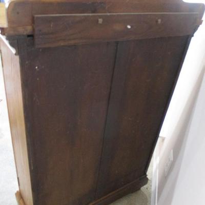 Oak Curio Cabinet