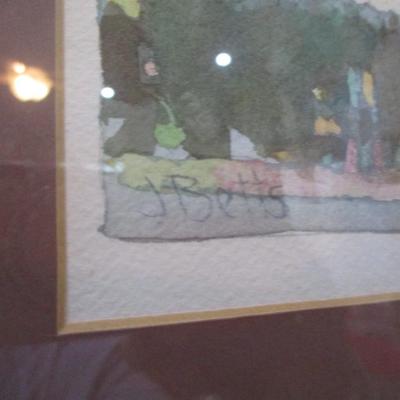 Watercolor Art  by J Betts