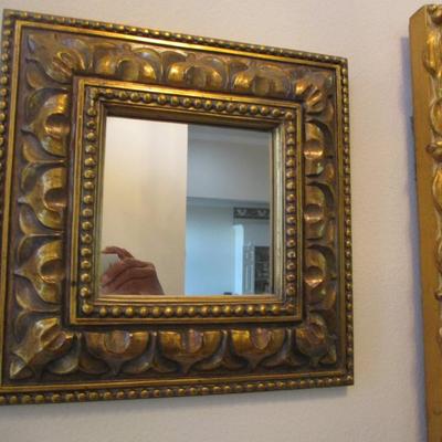 Gold Framed Mirror/Wall Decor