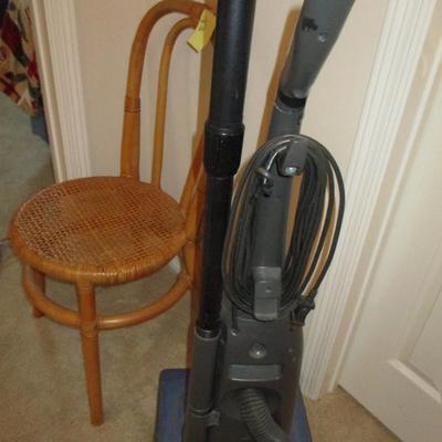 Bamboo Chair/Vacuum Cleaner