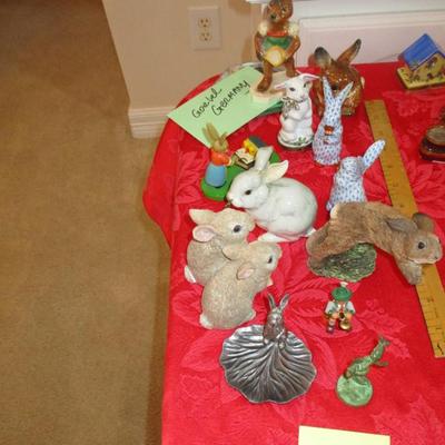 Bunny Figurines-- Goebel, Limoges