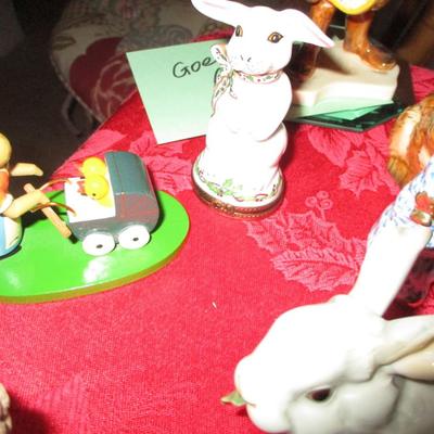 Bunny Figurines-- Goebel, Limoges