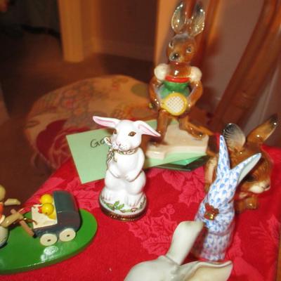 Bunny Figurines-- Goebel, Limoges